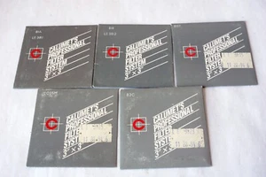 Calumet Camera Professional Filter System 3” x 3” 81A, 81B, 81EF, 82C, CC05M - Picture 1 of 4