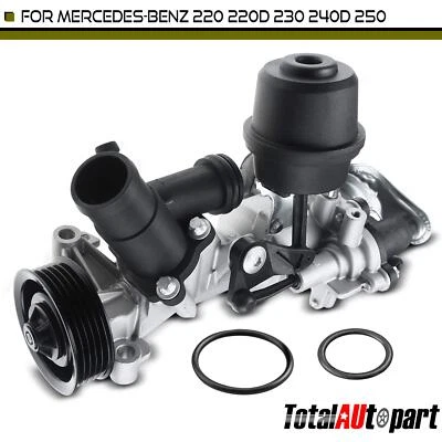Engine Water Pump for Mercedes-Benz 220 220D 230 240D 250 250C 280 280C 300CD - Image 1 of 4
