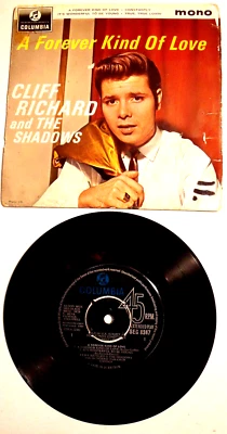 Cliff Richard And The Shadows - A Forever Kind Of Love - 7" EP - 1st Press - VG - Image 1 of 2