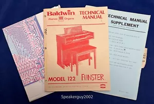 Manual técnico original Baldwin Organ / Funster - 122 122D -- #1 - Imagen 1 de 1