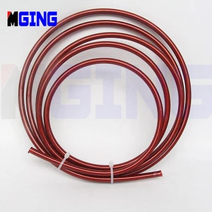 AN3 3AN Motorcycle 1/8" Braided PTFE Brake Hose TEFLON Line PU Layer 3M 9.8FT - Picture 1 of 4