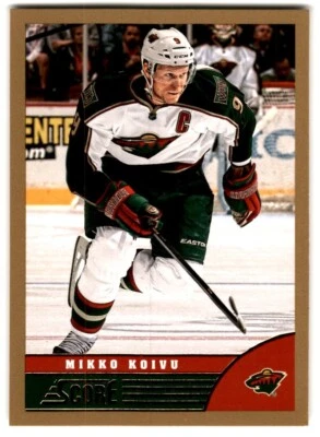 2013-14 Score Gold Mikko Koivu #237 Minnesota Wild - Image 1 of 2