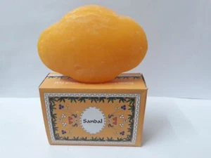 2X Sandal (Chandan) Soap 75 Grams Each pack Sandal Flavour Animal Fat Free Soap - Picture 1 of 4