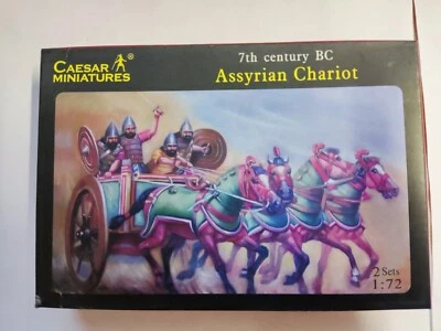 Soldatini Caesar Miniatures Assyrian Chariot Ref.H011 scala 1:72 in Plastica  - Immagine 1 di 4
