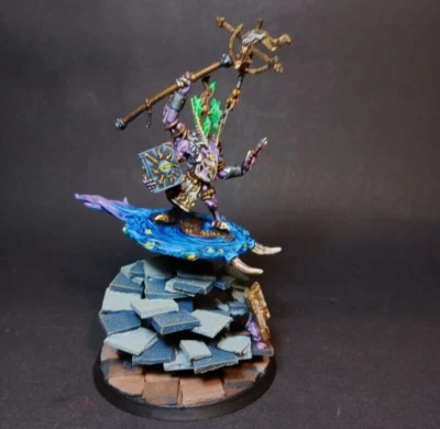 Painted FLUXMASTER, HERALD OF TZEENTCH DISCIPLES OF TZEENTCH AOS - Image 1 of 4