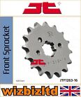 Yamaha RD125 LC2 YPVS 1985-1987 JT Front Sprocket 16 Teeth [Replacement]