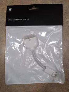 APPLE MACBOOK MINI DVI TO VGA ADAPTER M9320G/A  H3-4 - Picture 1 of 6