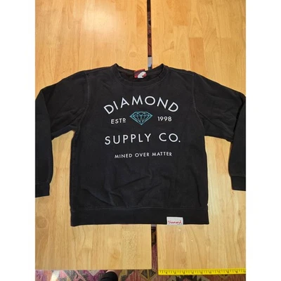 Black Diamond Supply Company Jersey Sudadera Extra Pequeña Terry Knit Largo SLV Foto 1 de 4