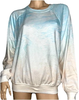 P. L. Salvage etiquetas nuevas talla mediana pálido teñido con corbata (marea alta) sudadera súper suave Foto 1 de 4