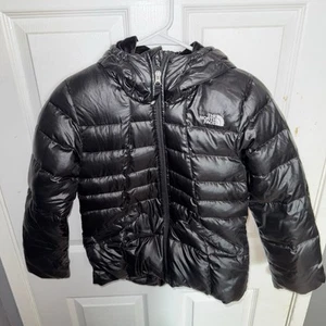 The North Face Moondoggy 2.0 Jacket Youth Medium 10/12 Blue Girls Goose Down - Picture 1 of 4