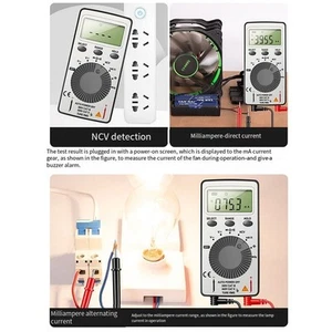 Portable Mini Multimeter with Multiple Function Measurement Capability - Picture 1 of 12