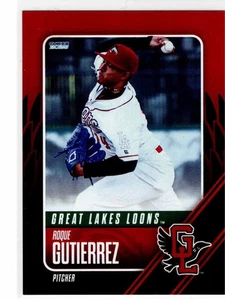 Tarjeta de elección Roque Gutiérrez Great Lake Loons (Dodgers) 2024 ** - Imagen 1 de 2