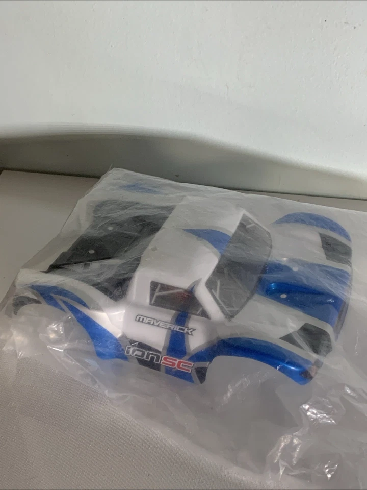 Maverick Clear Short Course Body W/Decals Ion SC MV28067 NEW - Image 1 of 4