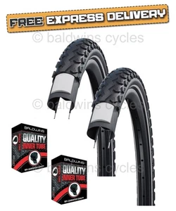 Schwalbe LAND CRUISER PLUS 700 x 40c Puncture Resistant Hybrid Bike TYREs TUBEs - Picture 1 of 14