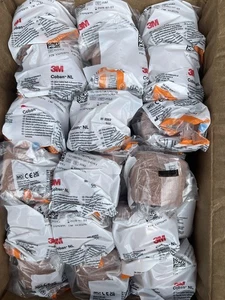 3M Coban 2082 Self-Adherent Wrap, Tan 2" Wide 5yd/Rolls Hand Tear Lot of 12 - Picture 1 of 8