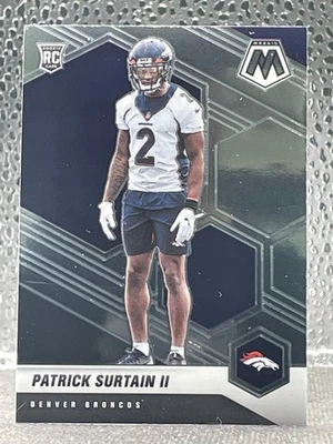 Patrick Surtain II 2021 Panini Mosaic #344 Rookie RC Broncos - Image 1 of 2