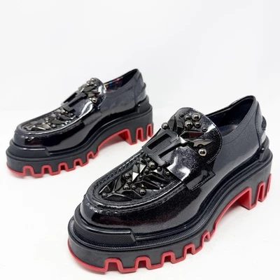 Mocasines Christian Louboutin x Marvel The Amazing Loubi charol talla 36,5 Foto 1 de 4