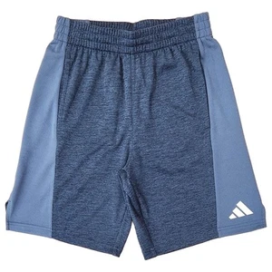 Adidas Boys Blue Fast Drying Athletic Basketball Gym Shorts - Picture 1 of 2