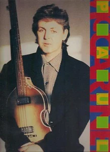 PAUL McCARTNEY rare original 1989 JAPANESE tourbook THE BEATLES - Picture 1 of 1