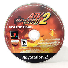 ATV Offroad Fury 2 Not For Resale Sony PlayStation 2 PS2 PSX Loose Disc Only