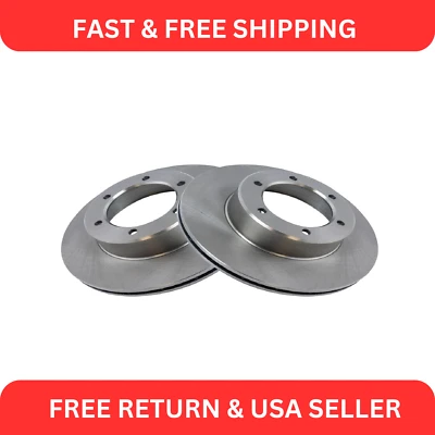 Juego de rotores de freno delanteros para camioneta Toyota 4Runner 1986-1991 1986-1995 Foto 1 de 4