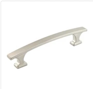 Richelieu Hardware 3-3/4 in.96MM Brushed Nickel Tranistional Drawer Pull New - Bild 1 von 3