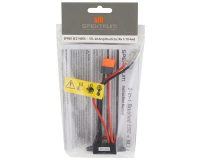 Spektrum RC 40 Amp Brushed 2-in-1 ESC & SLT Receiver - Image 1 of 2