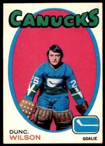1971-72 O-PEE-CHEE OPC DUNC WILSON ROOKIE  VANCOUVER CANUCKS #24 NRMINT+