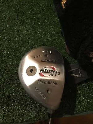 Alien Golf Ultimate Quad Metal 17* 5 Wood Stiff Steel Shaft - Image 1 of 4