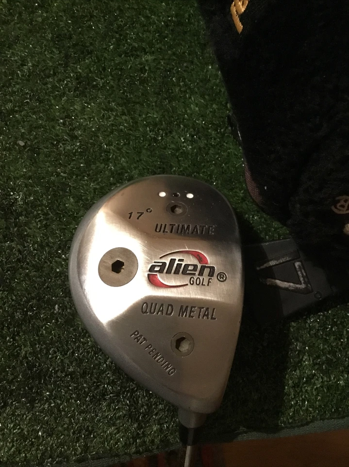 Alien Golf Ultimate Quad Metal 17* 5 Wood Stiff Steel Shaft - Image 1 of 4