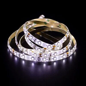 5m (500cm) LED Streifen Band Leiste 12V Kalt Weiß 6000K IP65 300LEDs 60LED/m SMD - Picture 1 of 1