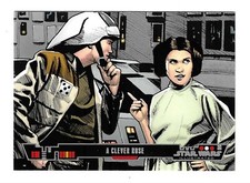 2013 Topps Star Wars Illustrated: A New Hope #16 A Clever Ruse  (Mint)