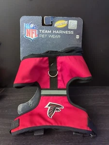 "Arnés del primer equipo de la NFL Atlanta Falcons Pets ropa para mascotas talla M 14""-18""" - Imagen 1 de 10