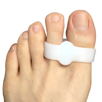 SEMATRONIK Ecarteur Double Silicone Orteil Quintus Varus Oignon Bunionette Hallux Valgus