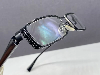 Оправы для очков Alain Mikli мужские женские черные серебристые угловые Titan A0658 Np - Изображение 1 из 4