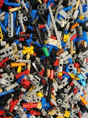 LEGO Technic Bulk Lot of 250 Small Pieces Pins Pegs Axles Connectors - Image 1 of 4