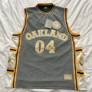 Gigo The Funktion Oakland Embroidered Mesh Basketball Jersey New - Picture 1 of 7