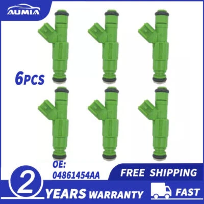 6Pcs Fuel Injector For Chrysler Town&Country 2001-2007 Voyager 2001-2003 3.3L V6 Foto 1 de 4