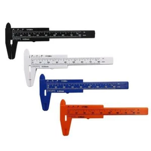 2pcs Plastic Precise Vernier Scale Caliper metric / inches/ 80mm 0-3.15 U.K. - Picture 1 of 13