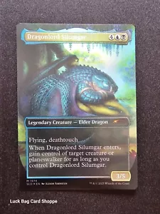 Dragonlord Silumgar 1974 Rainbow Foil Secret Lair DropThey Grow Up So Fast MTG - Picture 1 of 2