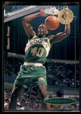 1995-96 Stadium Club Shawn Kemp Seattle SuperSonics #125 - Image 1 of 2