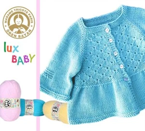BABY LUX ÖREN BAYAN Madame Tricote Paris 100g - 340m Babywolle yarn - Bild 1 von 57