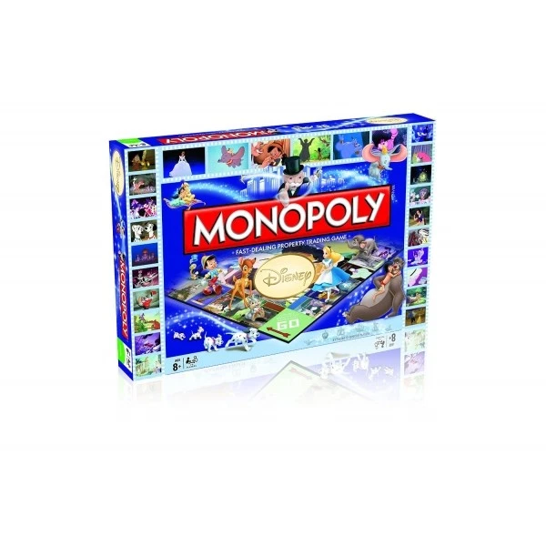 Winning Moves 24372 Disney Classic Monopoly Board Game
