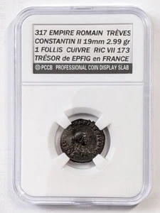 CONSTANTIN II Le Jeune (317-340 après J.C.) Empire Romain Trèves. Trésor d'Epfig - Photo 1 sur 4