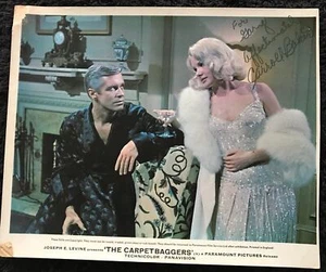 CARROLL BAKER - AUTOGRAPHED 10 x 8 PUBLICITY PHOTOGRAPH from The Carpetbagger... - Bild 1 von 1