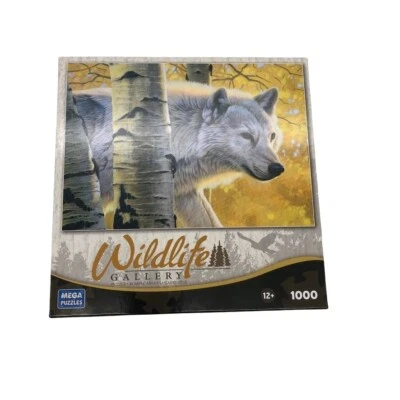 2011 NOS Wildlife Gallery Puzzle ASPEN WOLF 1000 pieces New SEALED - Image 1 of 4