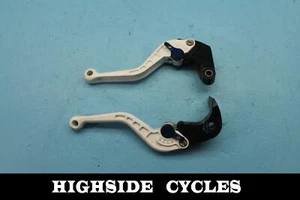 961 13-18 SUZUKI GSXR600 BRAKE CLUTCH LEVER LEVERS FP RACING - Foto 1 di 10