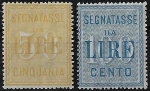 1903 Italia Regno Segnatasse giallo azzurro MNH Nuovo - Imagen 1 de 1