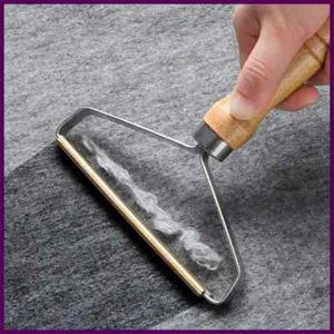 Portable Lint Remover Pet Hair Remover Brush Manual Lint Roller Sofa Clothes - Picture 1 of 28
