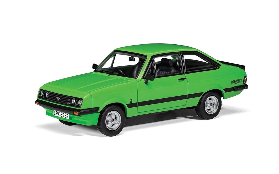 Corgi Vanguards 1:43 Ford Escort Mk2 RS2000 Verde Segnale Modello Auto Diecast - Immagine 1 di 1